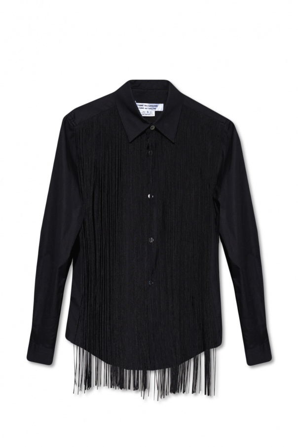 Biname fmedShops SX Black Fringed shirt CDG by Comme des Garcons The Green Lifetime Sweatshirt Grun